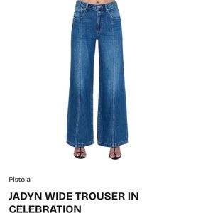 Pistola Jadyn Wide Leg Jeans, sz 27
